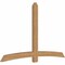 Ekena Millwork Bellingham Timber Gable Bracket, Western Red Cedar, 96"W x 60"H x 3 1/2"D x 5 1/2"F, 15/12 Pitch GBW096X60X0406BEL00SWR - alternate 5